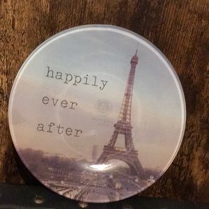 Jewelry Holder Plate Paris Theme